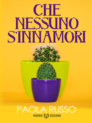 cover image of Che nessuno s'innamori